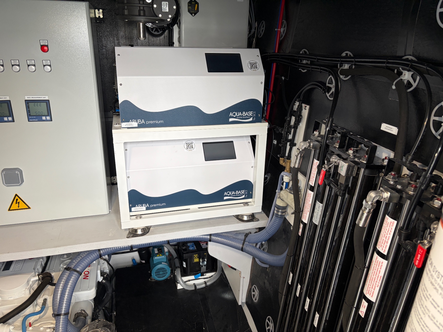 Aqua-Base Aruba Premium watermakers and reverse-osmosis membranes