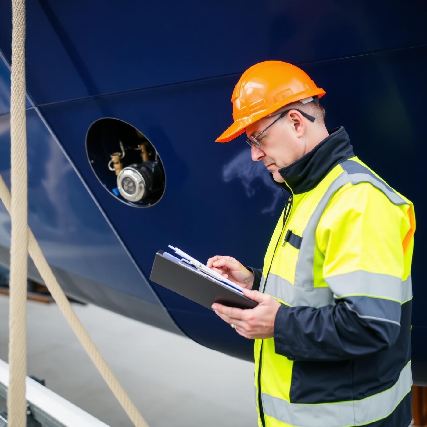 Tonnage measurement of a UK-registered yacht
